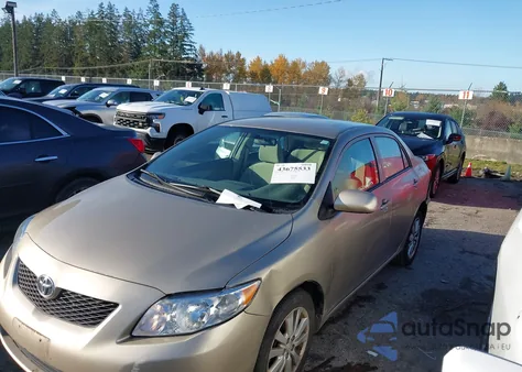 2010 Toyota Corolla Le z USA, uszkodzony, nr VIN 1NXBU4EE7AZ245859